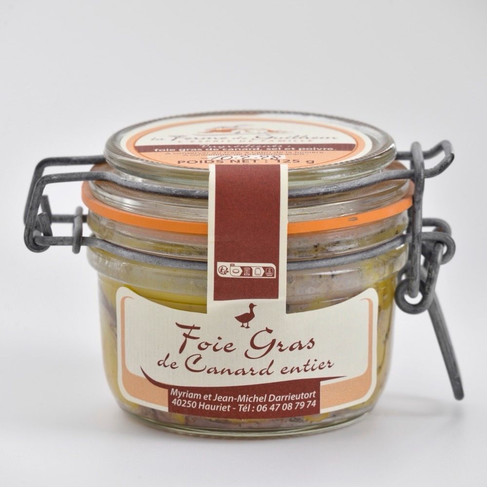 Foie gras entier Bocal 125 g