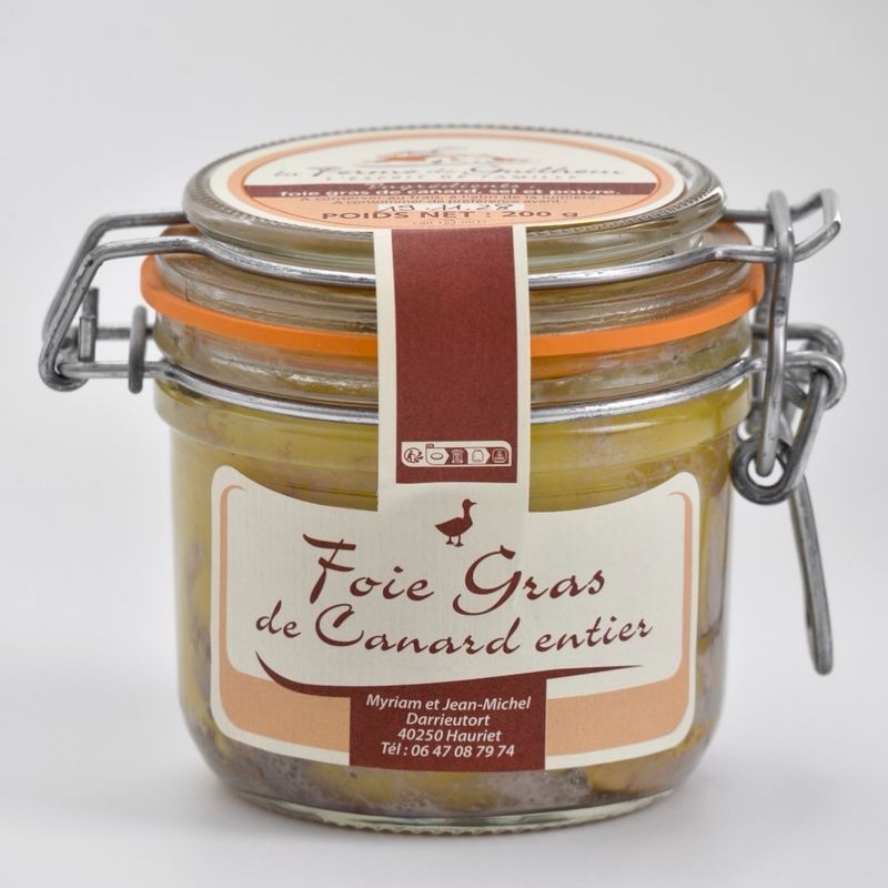 Foie gras entier Bocal 200 g