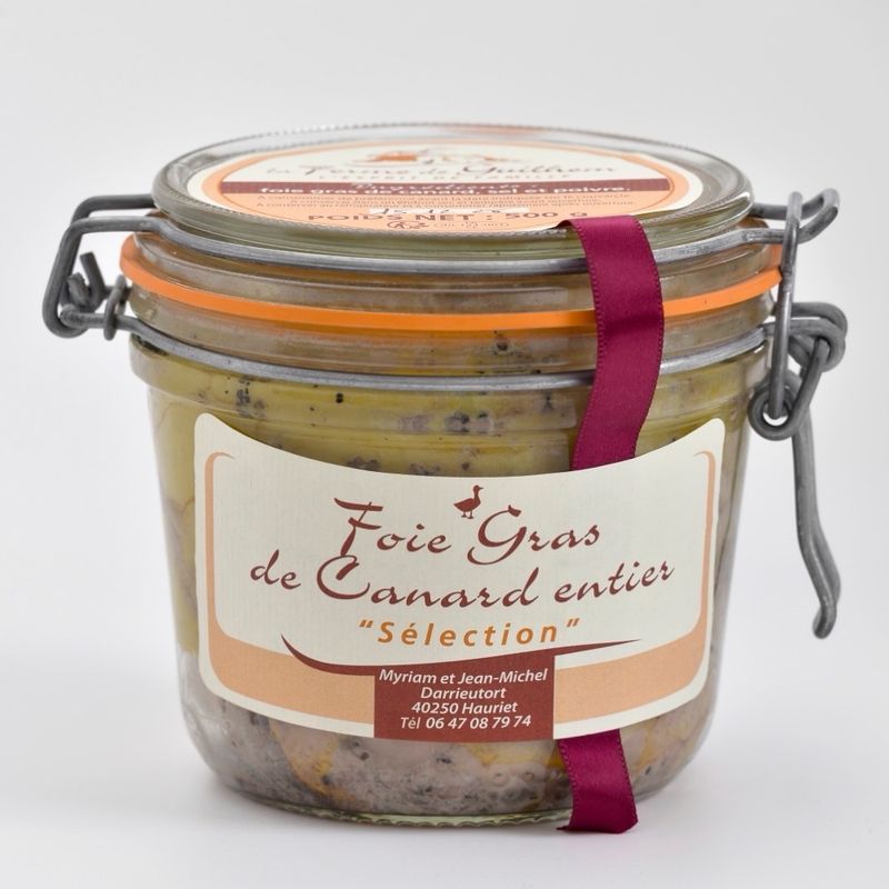 Foie gras entier «  Sélection  » bocal 500 g