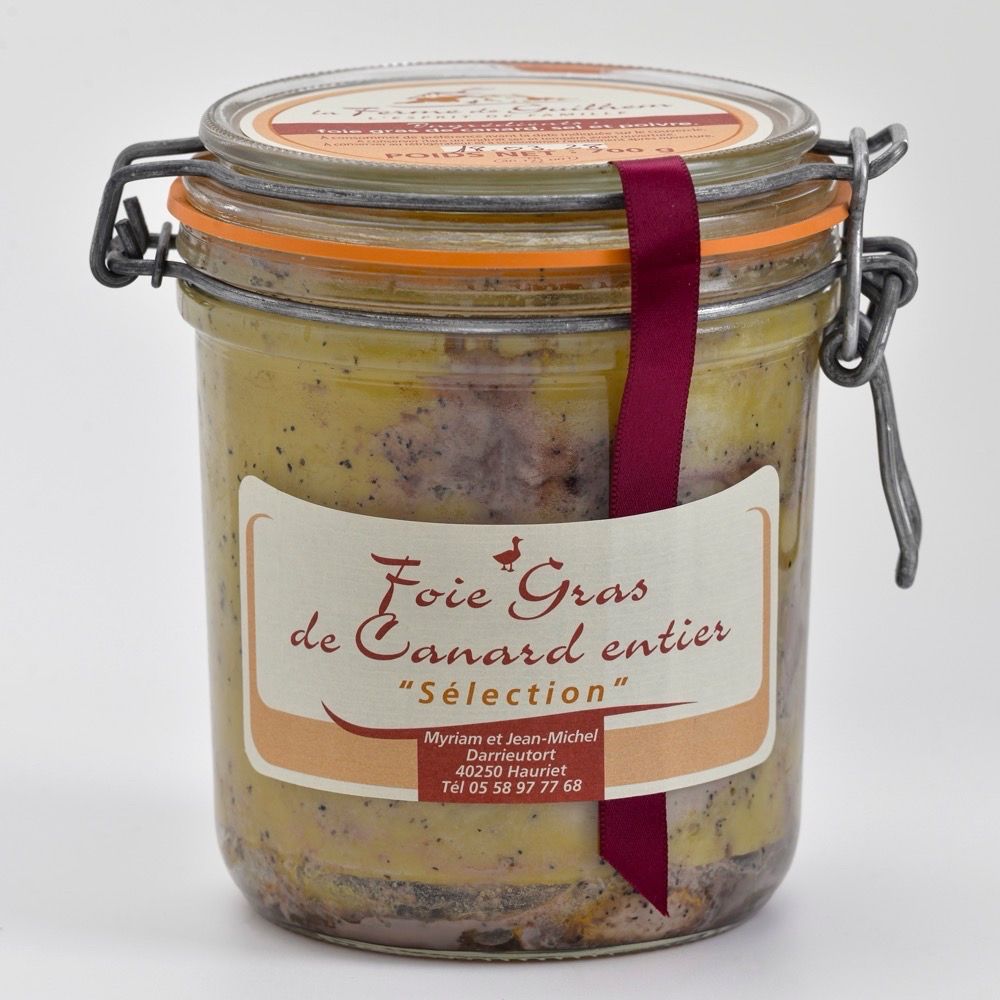 Foie gras entier «  Sélection  » bocal 700 g