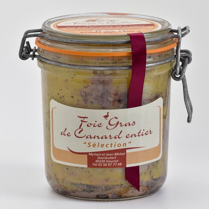 Foie gras entier «  Sélection  » bocal 700 g