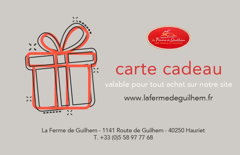 Carte cadeau