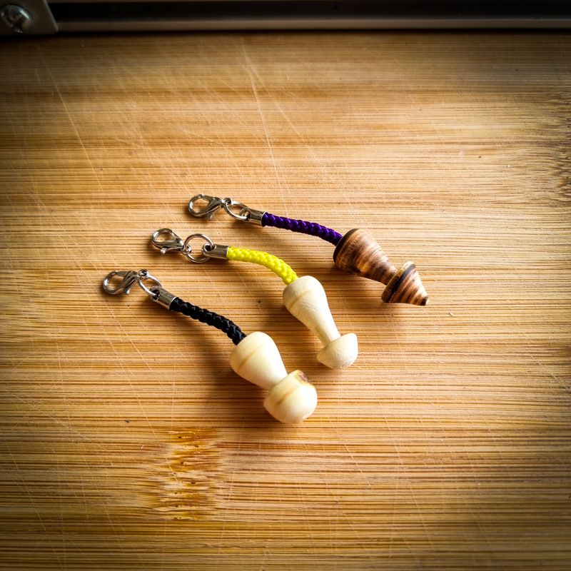 Handmade Mushroom stitch markers