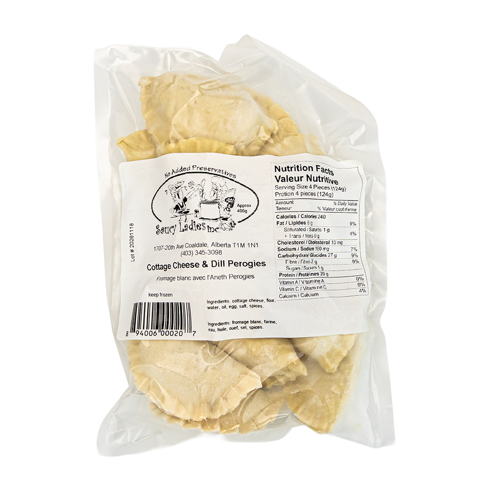 Cottage Cheese &amp; Dill Perogies