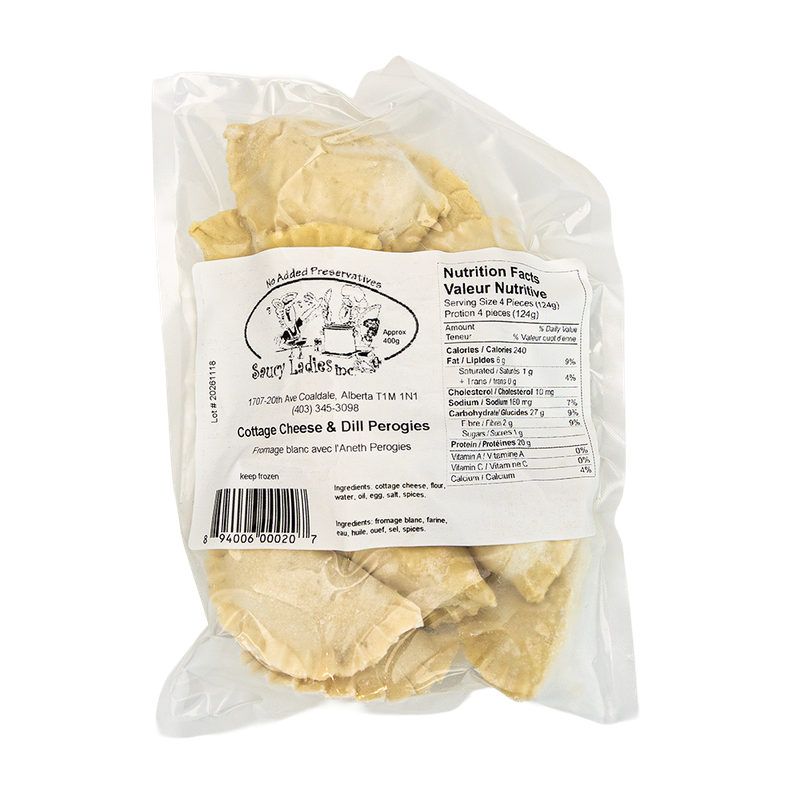 Cottage Cheese &amp; Dill Perogies