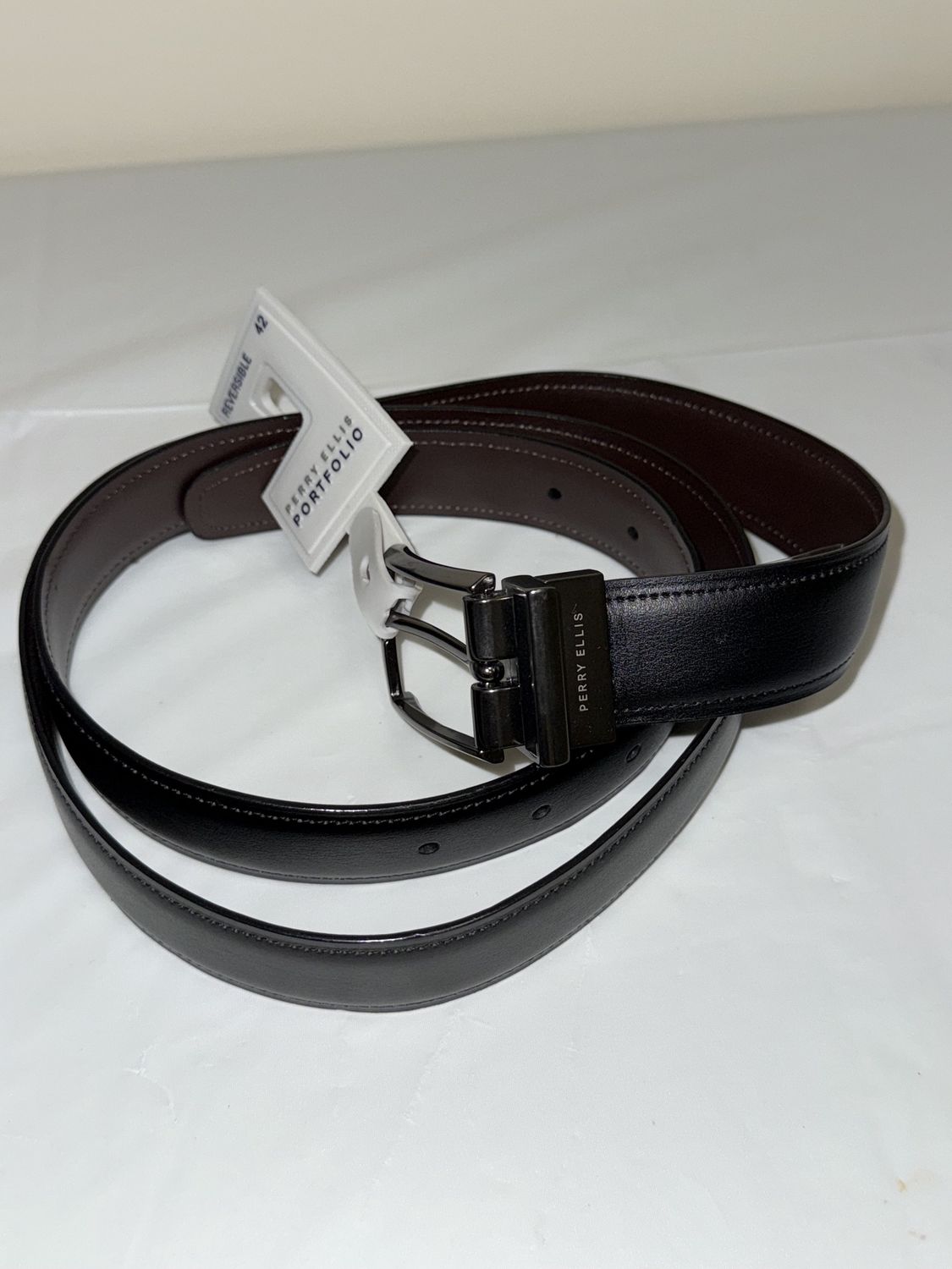 PERRY ELLIS REVERSIBLE BELT