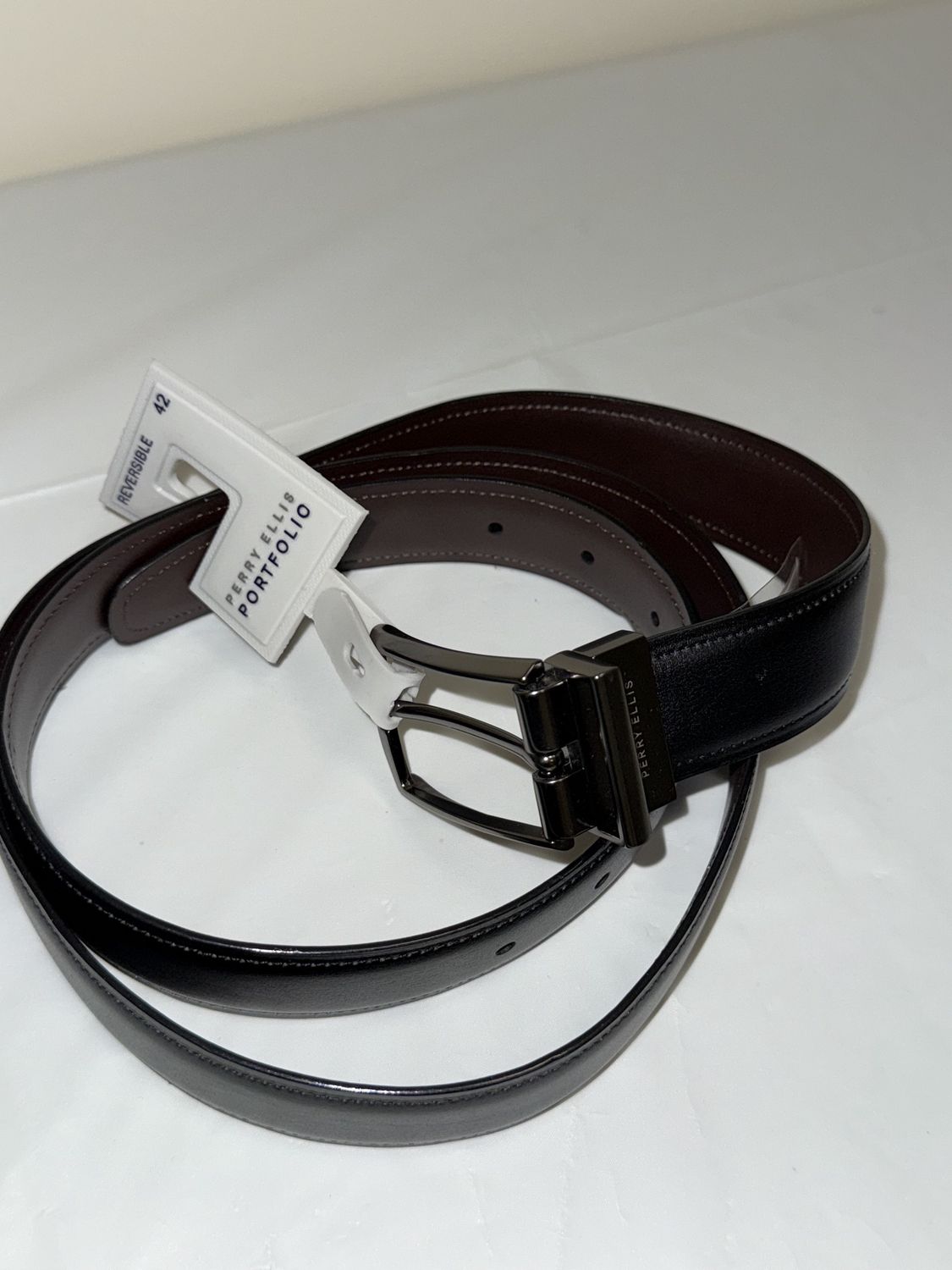 PERRY ELLIS REVERSIBLE BELT
