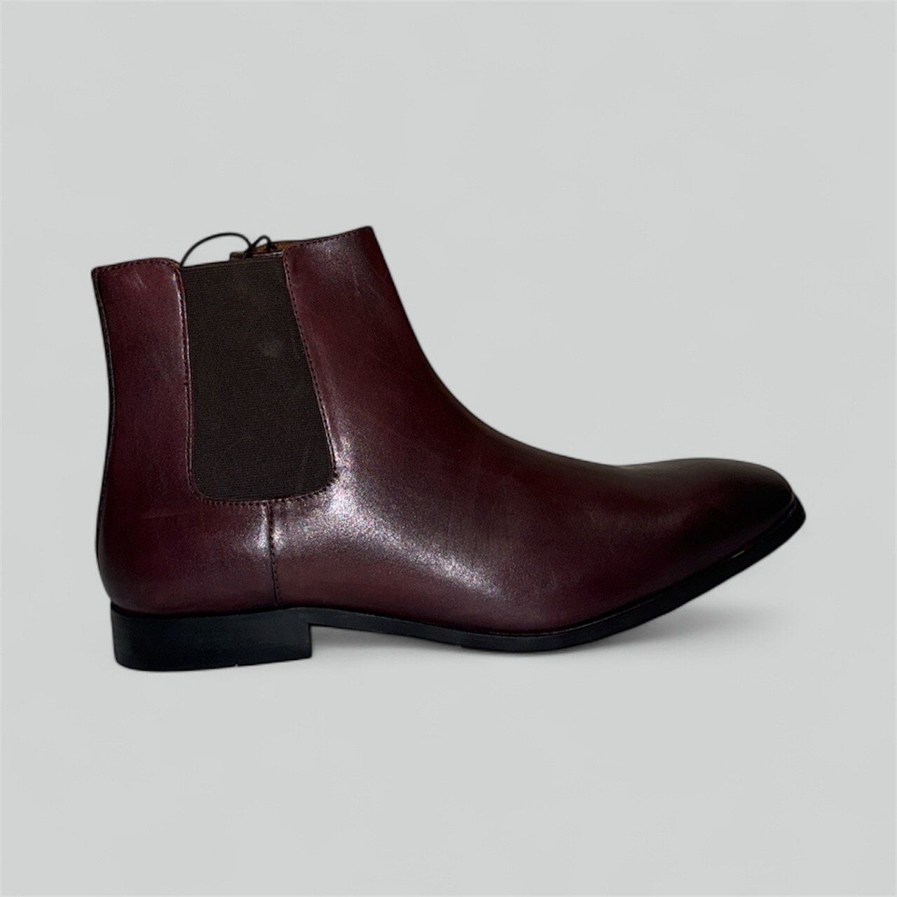 Burgundy Leather Chelsea