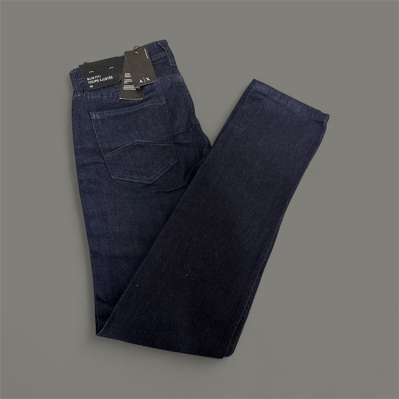 AX SLIM JEANS, Colour: DARK BLUE, Size: 29