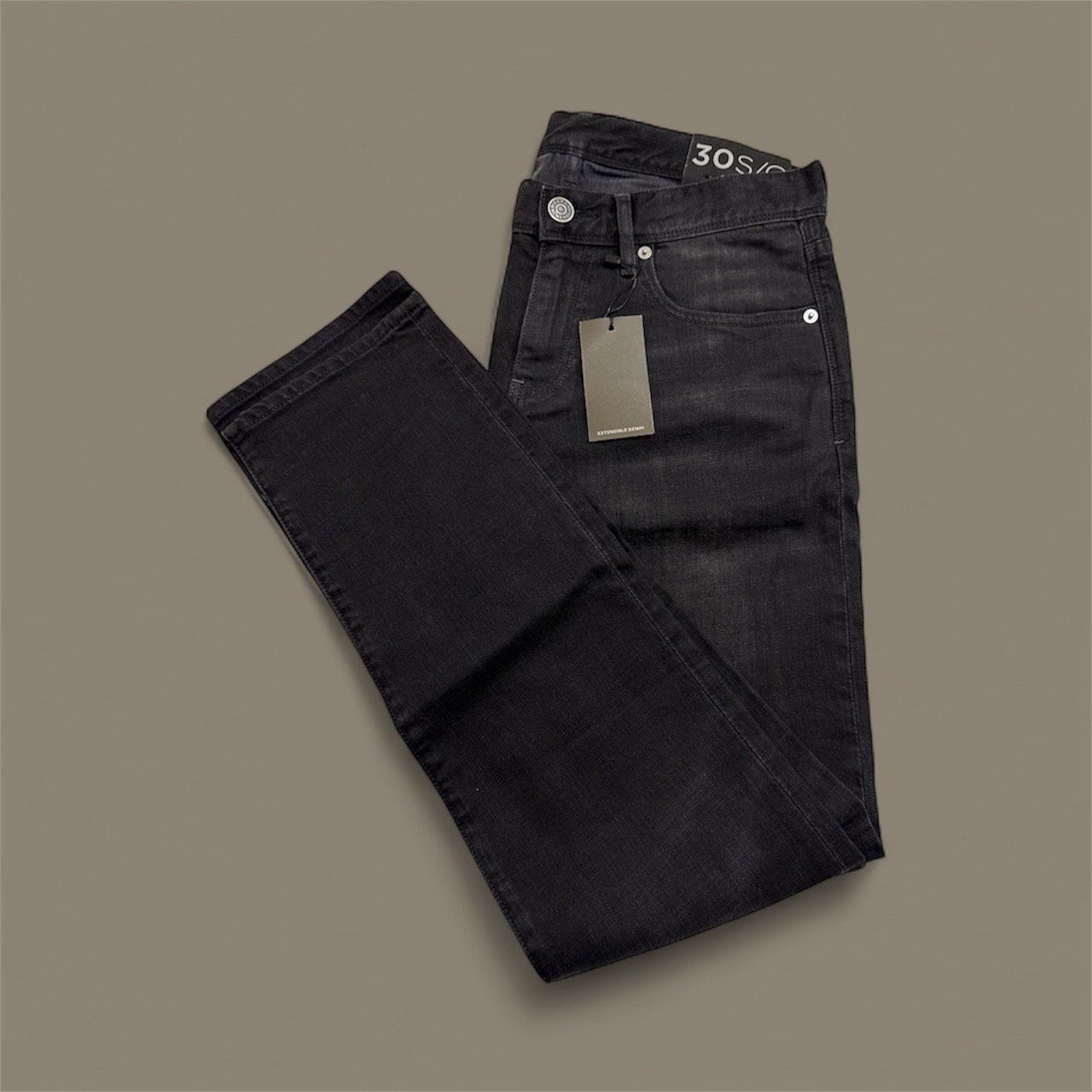 SKINNY AX JEANS, Colour: WASHED BLACK, Size: 30