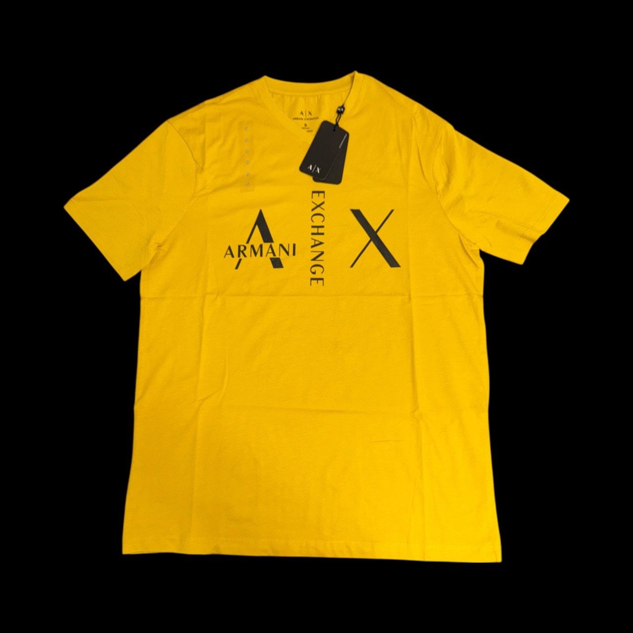 AX V-NECK YELLOW TEES