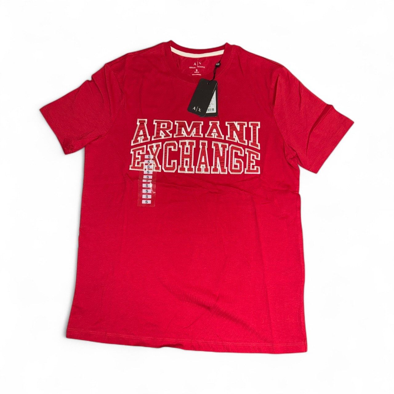 ARMANI RED T-SHIRT