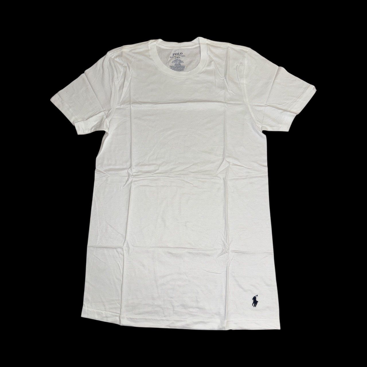 RALPH LAUREN CREW NECK, Colour: WHITE, Material: COTTON, Size: SMALL