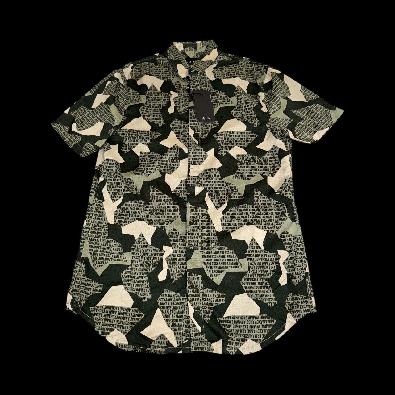 AX CAMOUFLAGE SHIRT, Colour: CAMOUFLAGE, Size: XS