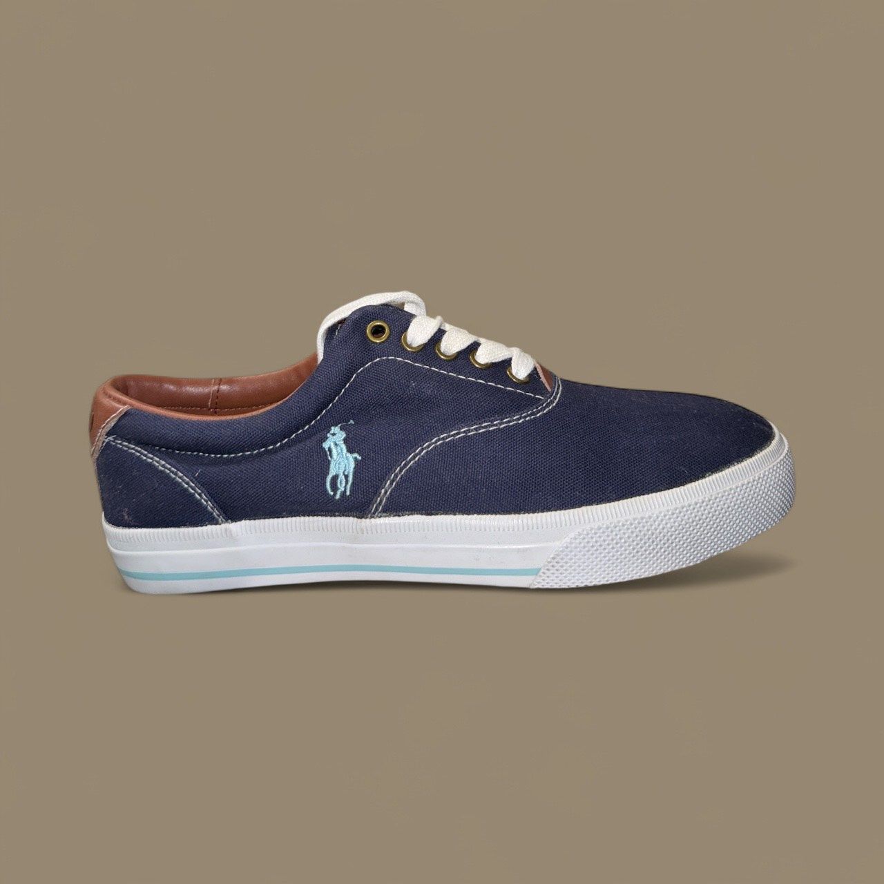 RALPH LAUREN VAUGHN SHOE, Colour: NAVY, Size: 8.5D
