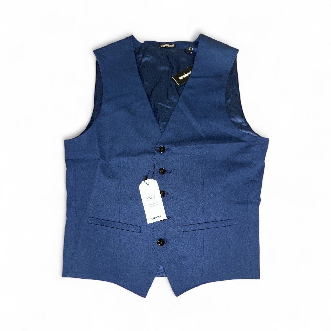 EXPRESS VEST, Colour: BLUE, Size: XS