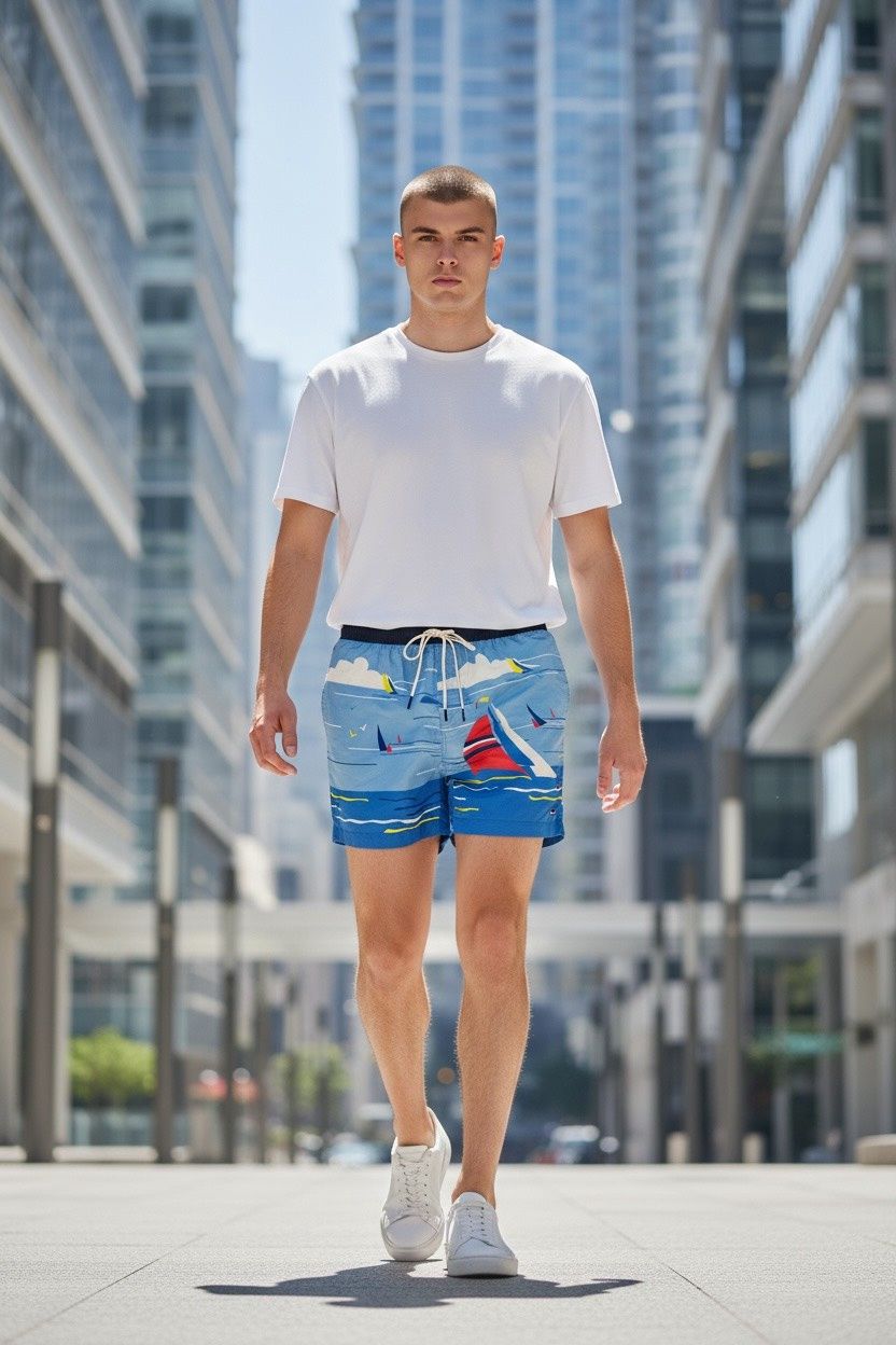 TOMMY HILFIGER SWIM TRUNKS