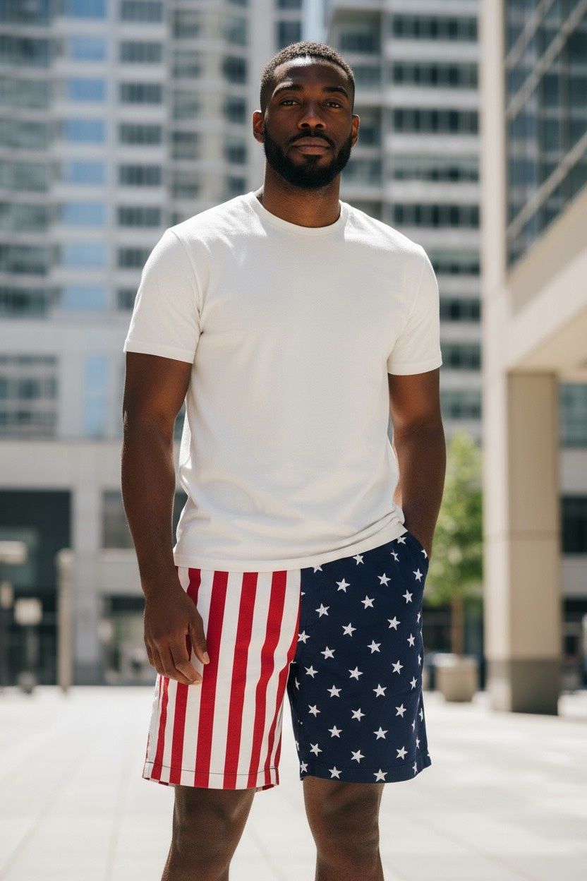 CLUB ROOM MEN'S SHORT