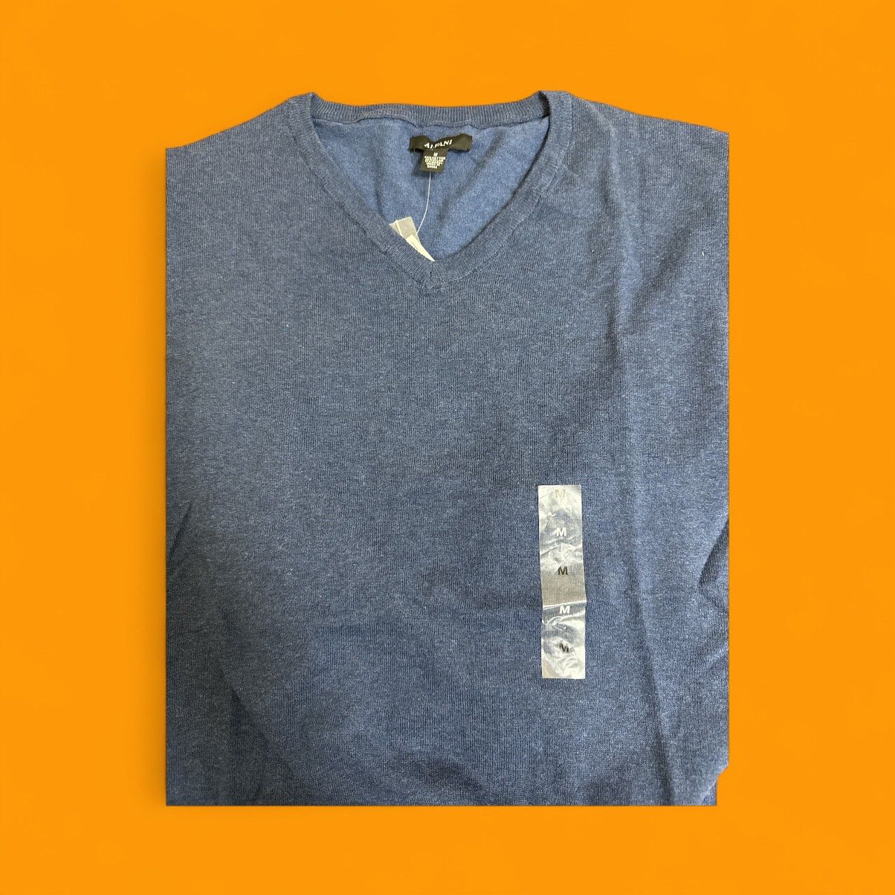 ALFANI V-NECK MEN'S MERINO