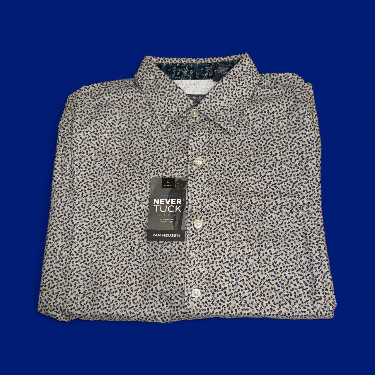 VAN HEUSEN NO TUCK LONG SLEEVE