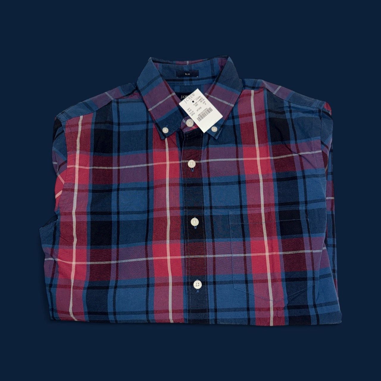 J.CREW MEN'S LONG SLEEVE SHIRT