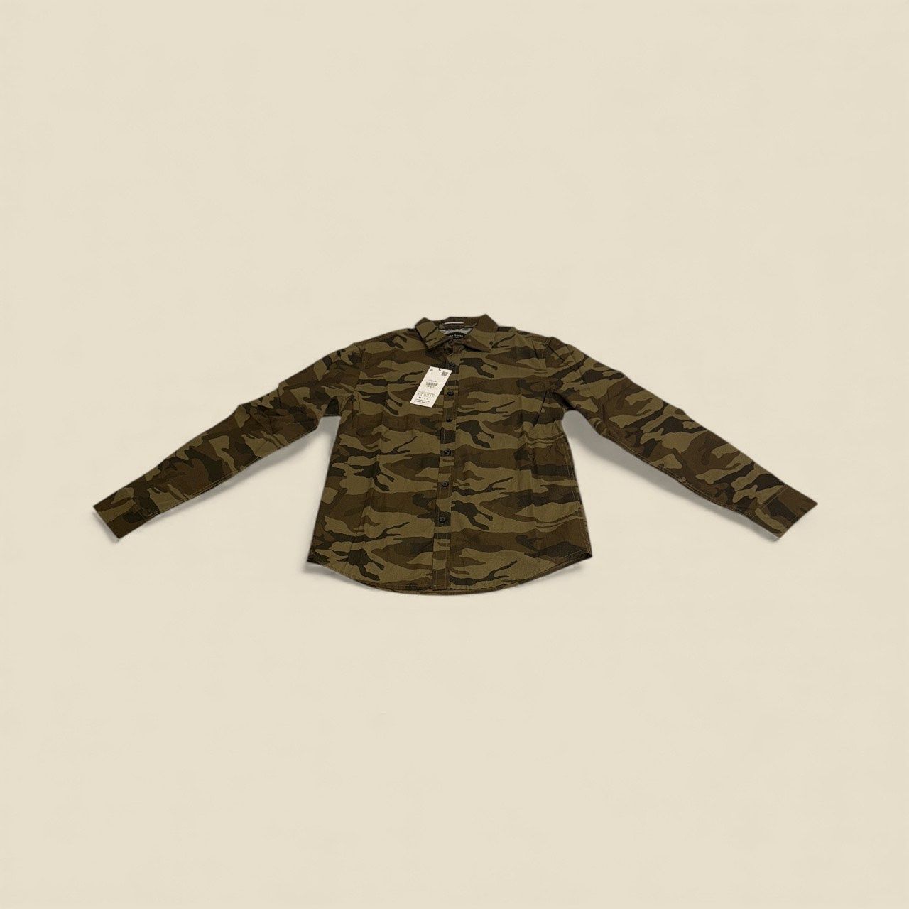 DENIM &amp; FLOWER LONG SLEEVE SHIRT