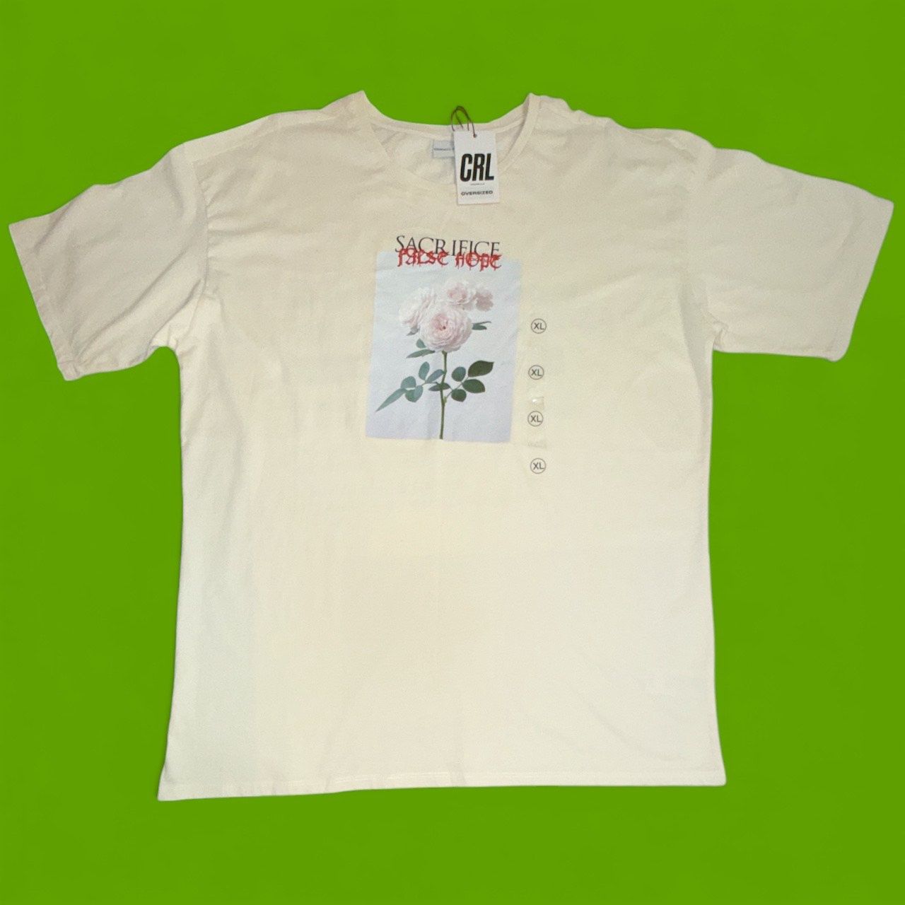 CORELLA MEN&#39;S TEE, Colour: CREAM, Size: XL