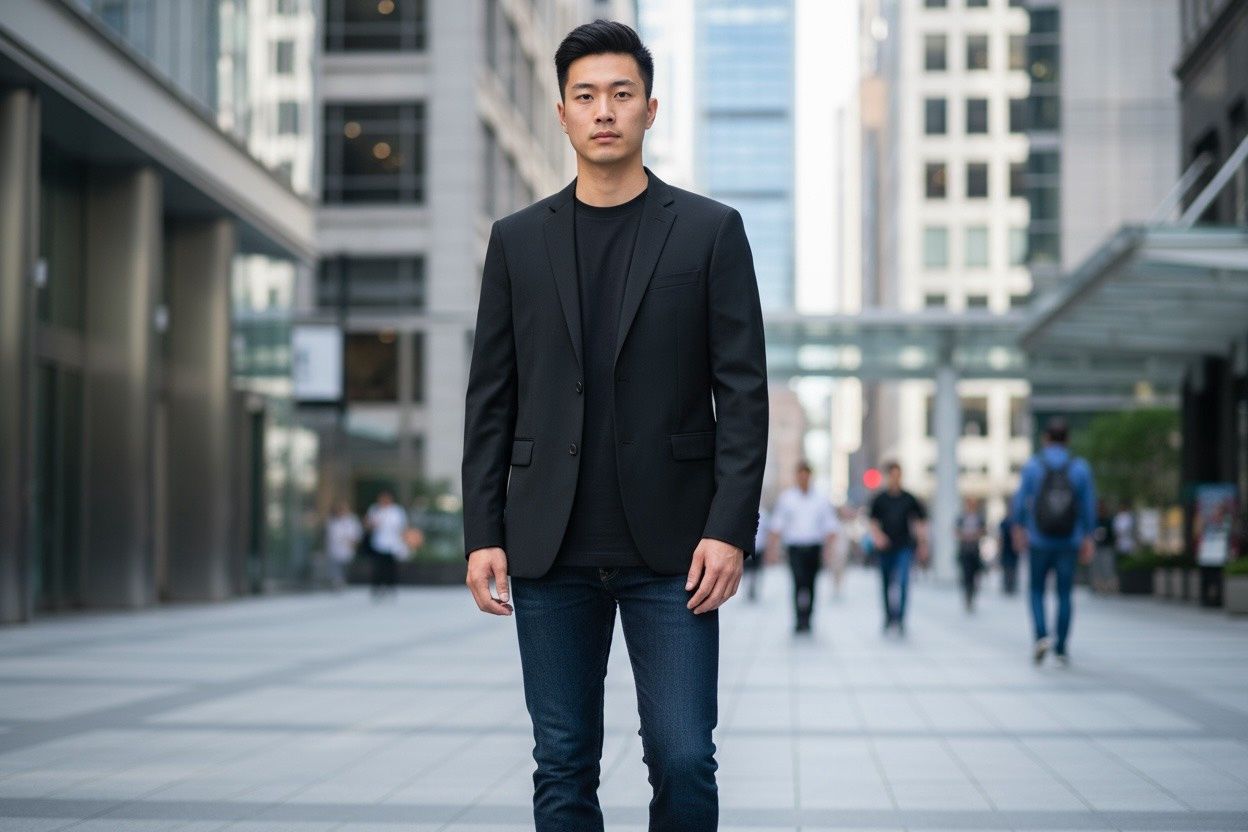 ASOS SKINNY MEN'S BLAZER