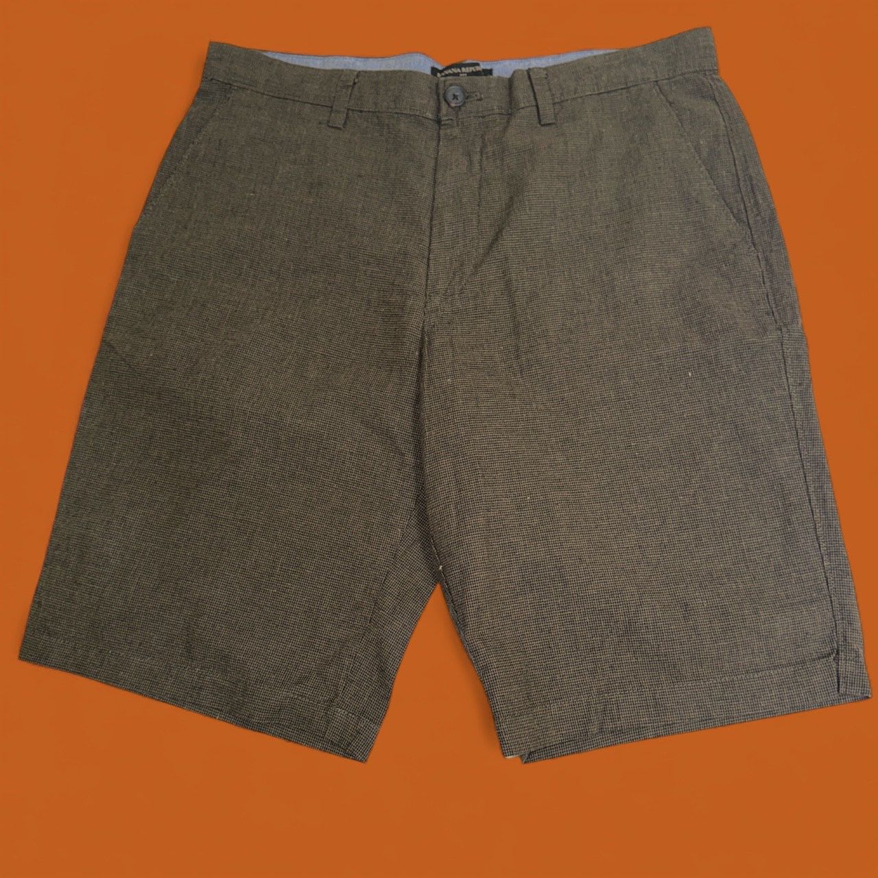 BANANA REPUBLIC EMERSON SHORT, Colour: DARK BROWN, Size: 33