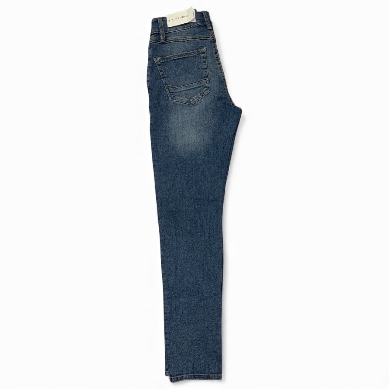 SUN + STONE MEN'S SLIM FIT JEANS