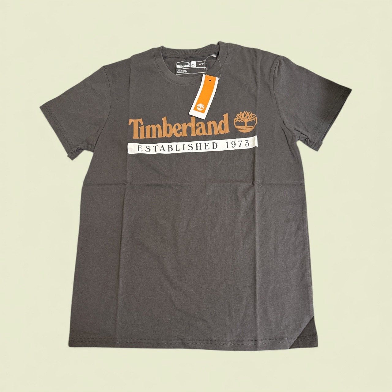 TIMBERLAND MEN&#39;S T-SHIRT, Colour: BROWN, Size: SMALL