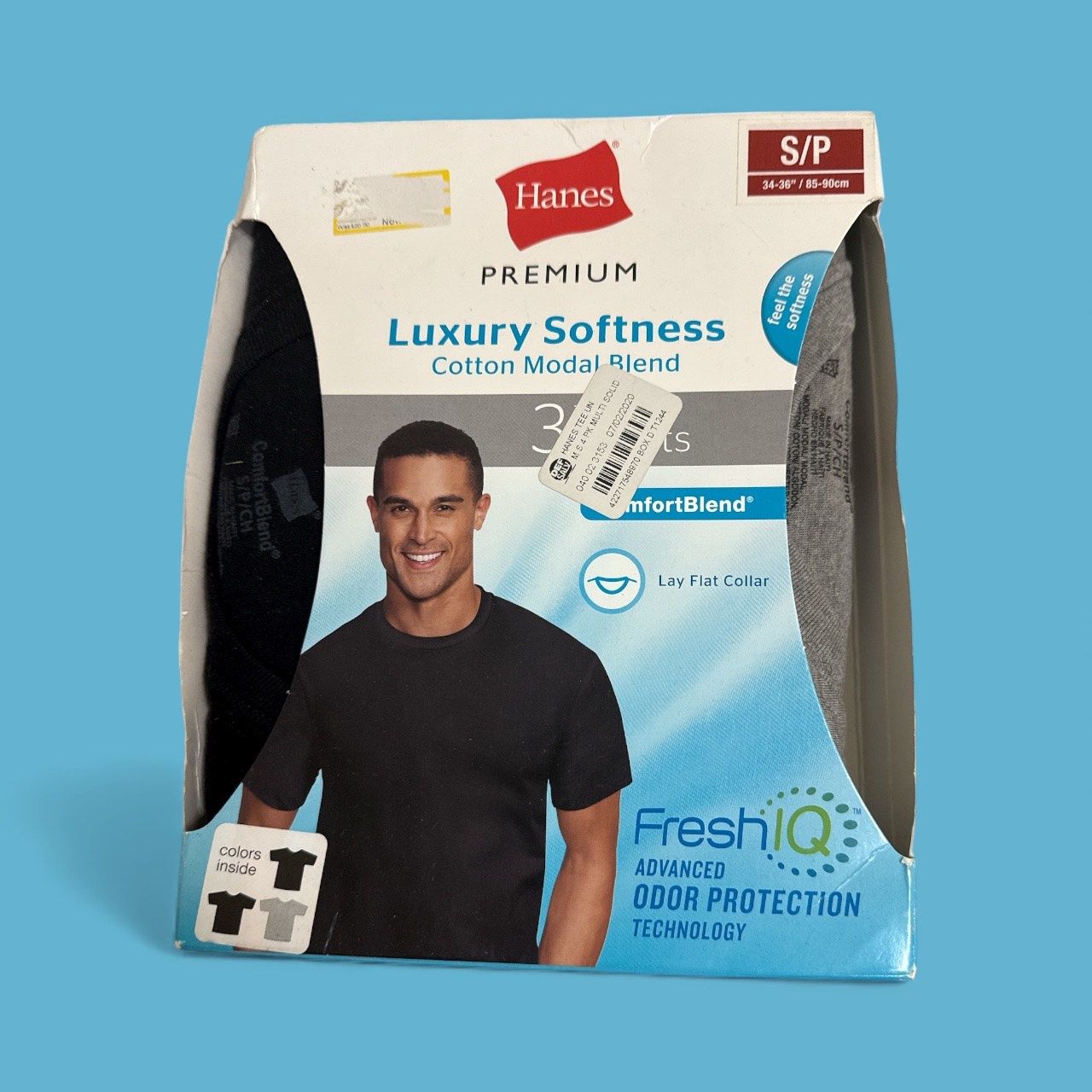 HANES TEES 3 IN PACK