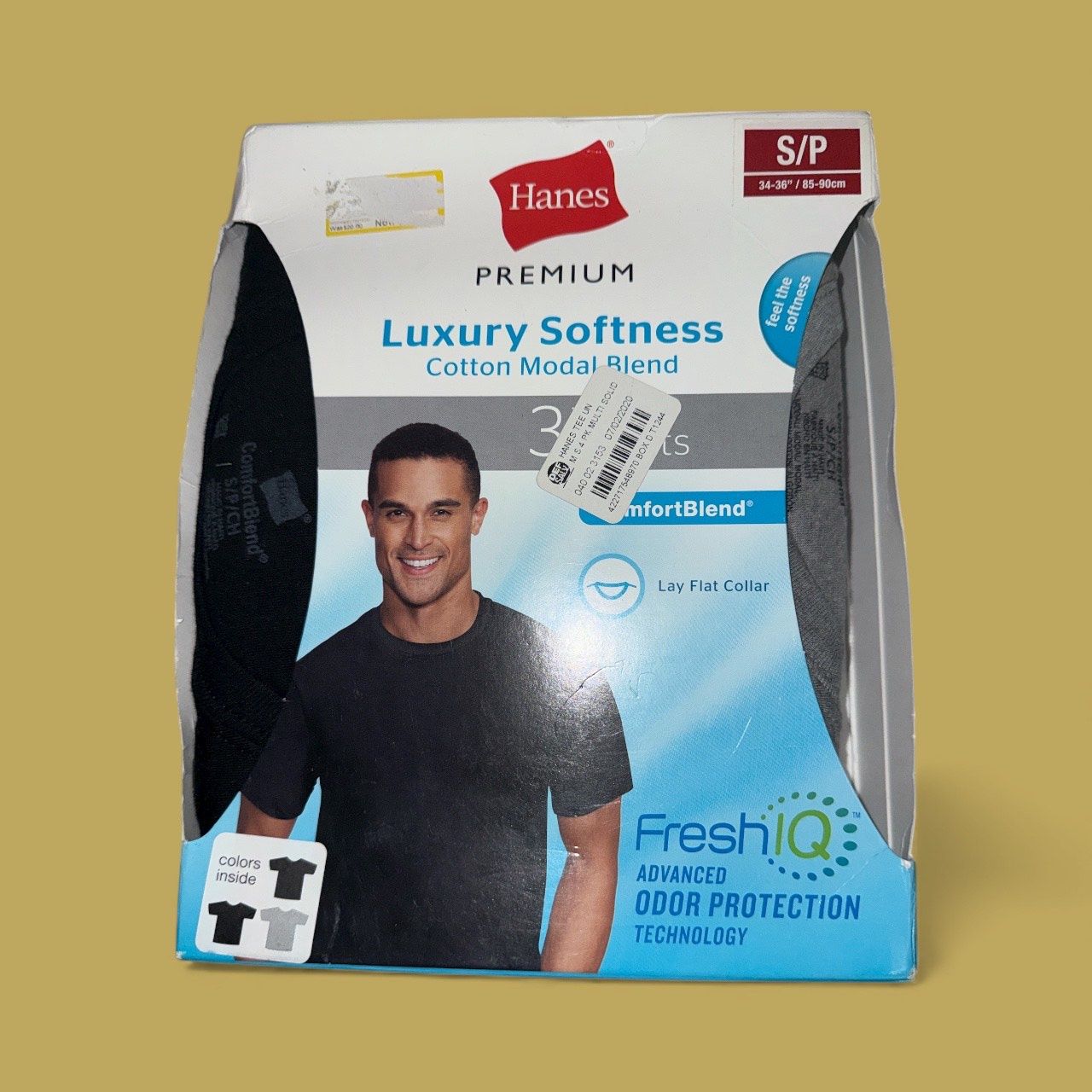 HANES TEES 3 IN PACK