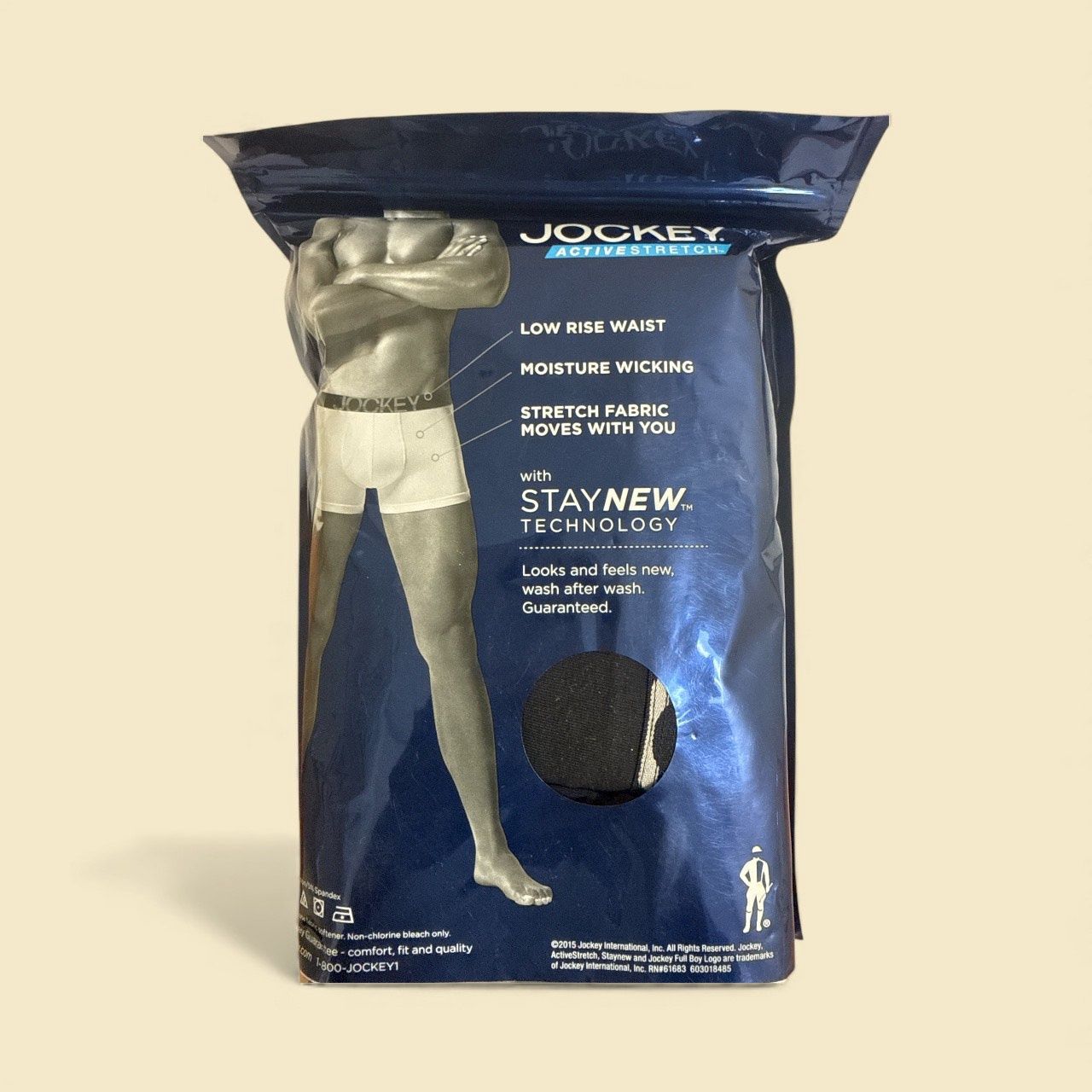 JOCKEY BOXER BRIEFS 3 IN PACK