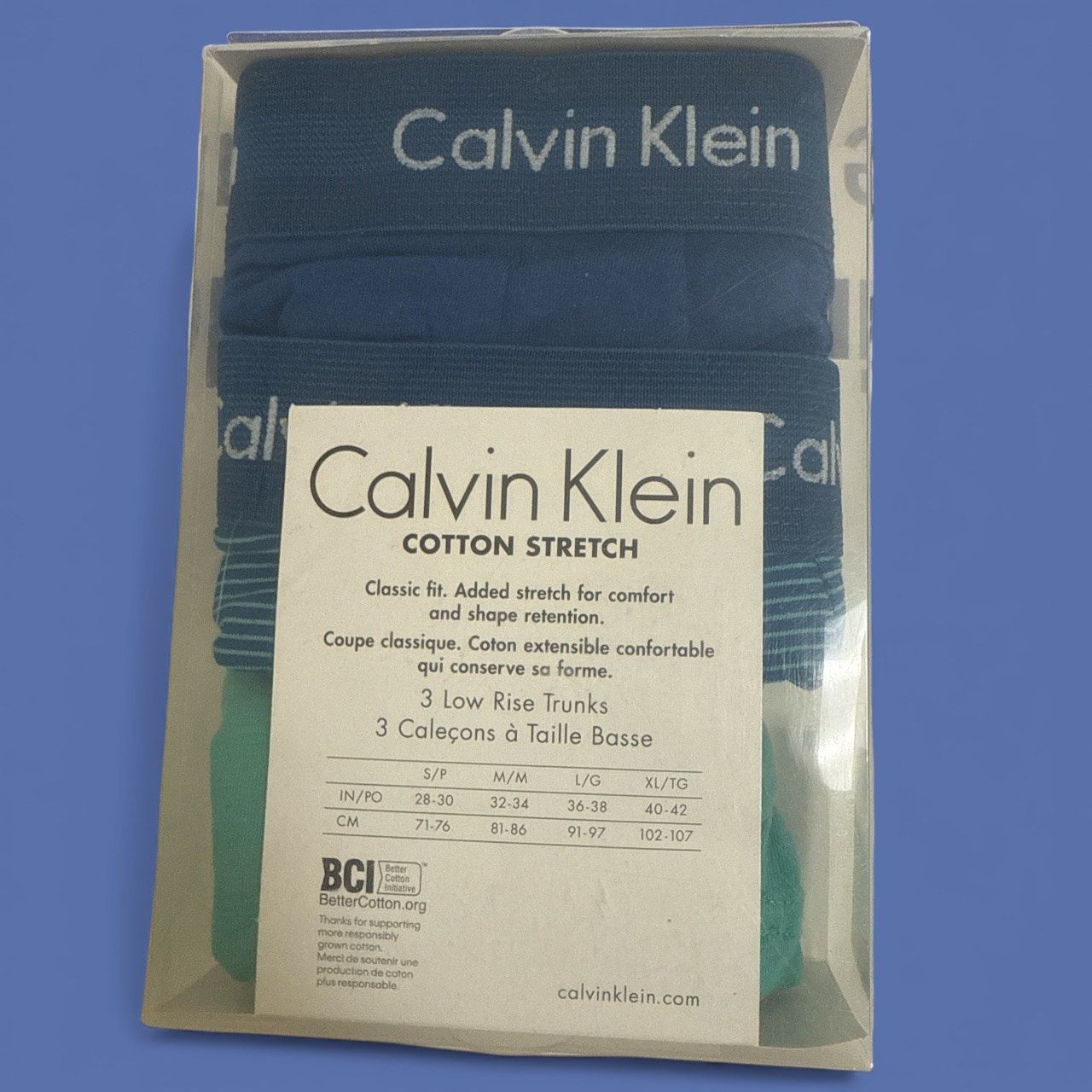 CALVIN KLEIN CLASSIC FIT LOW RISE TRUNK