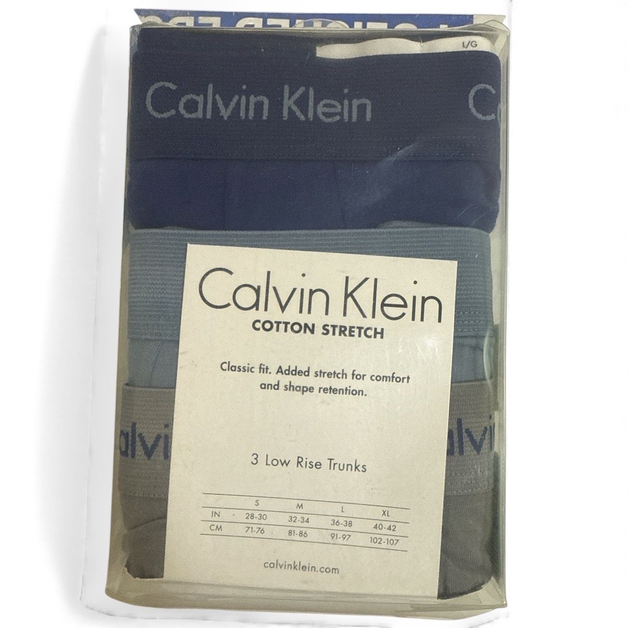 CALVIN KLEIN CLASSIC FIT LOW RISE TRUNK