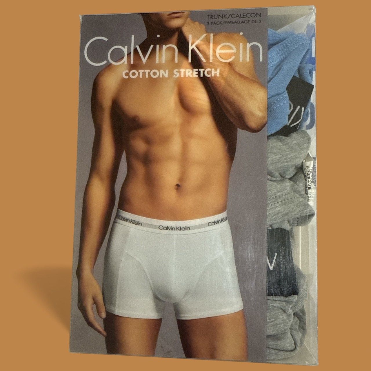 CALVIN KLEIN COTTON STRETCH TRUNKS