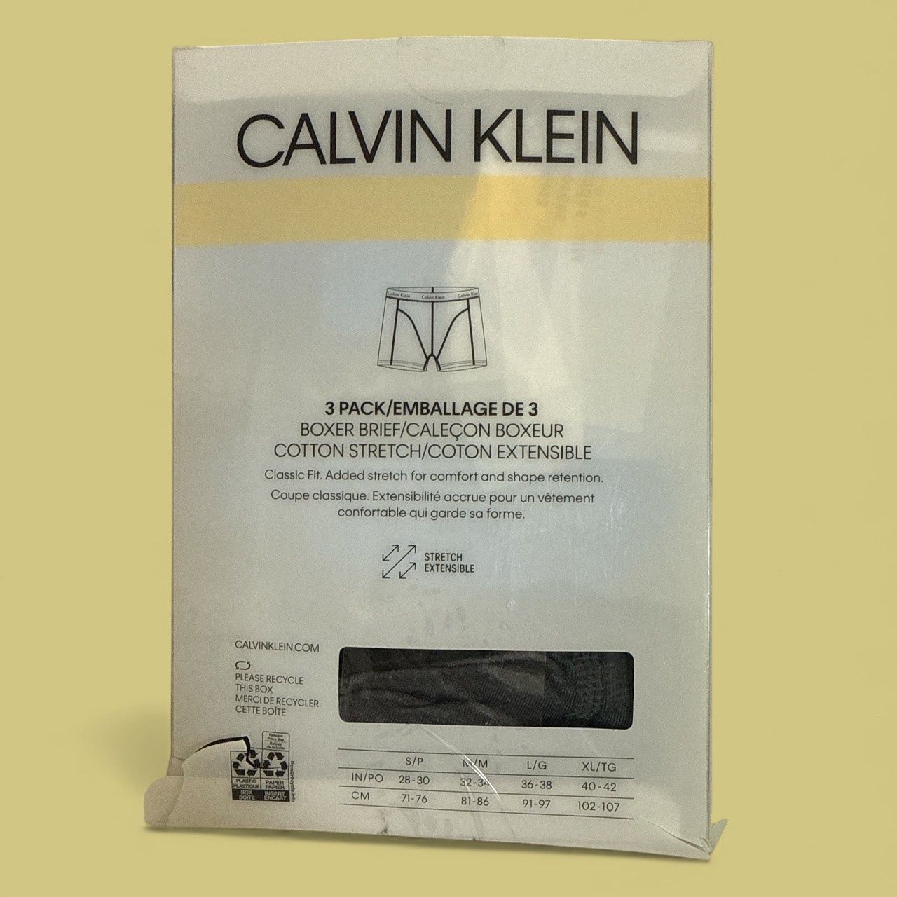 CALVIN KLEIN BOXER BRIFS 3 PACK