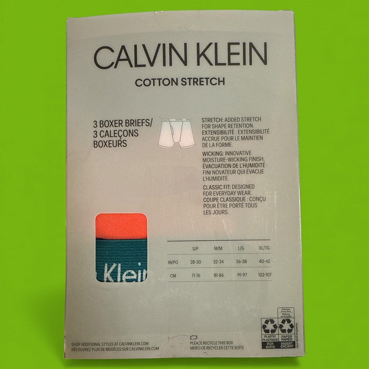 CALVIN KLEIN BOXER BRIEF 3 PACK