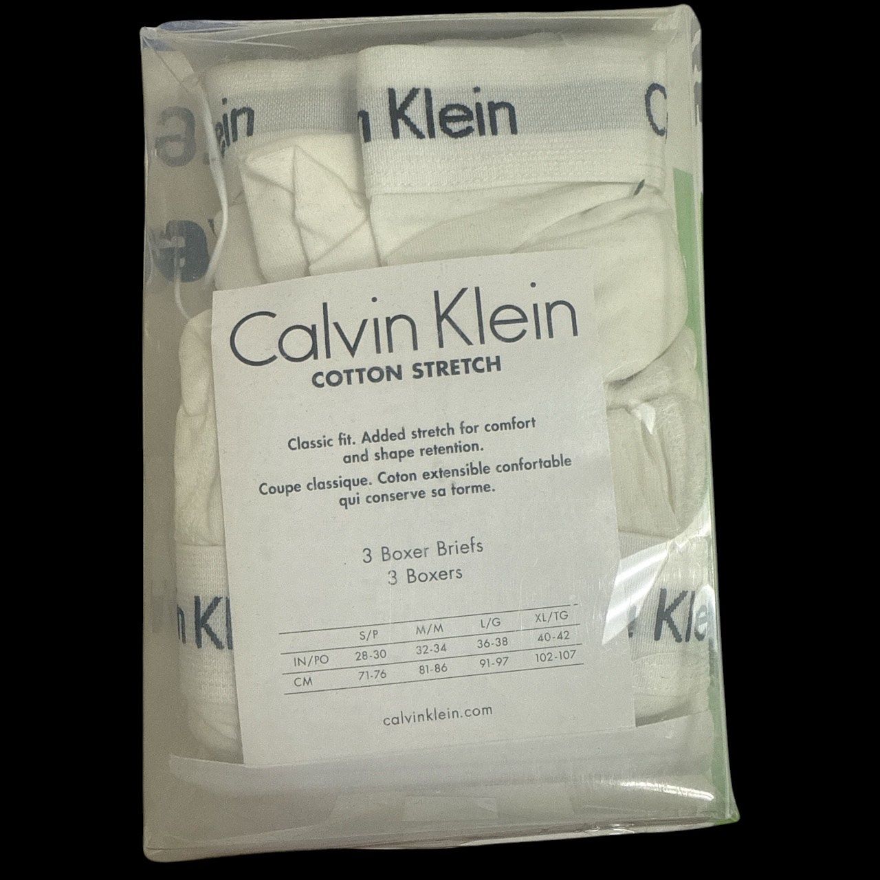 CALVIN KLEIN 3 BOXER  BRIFS