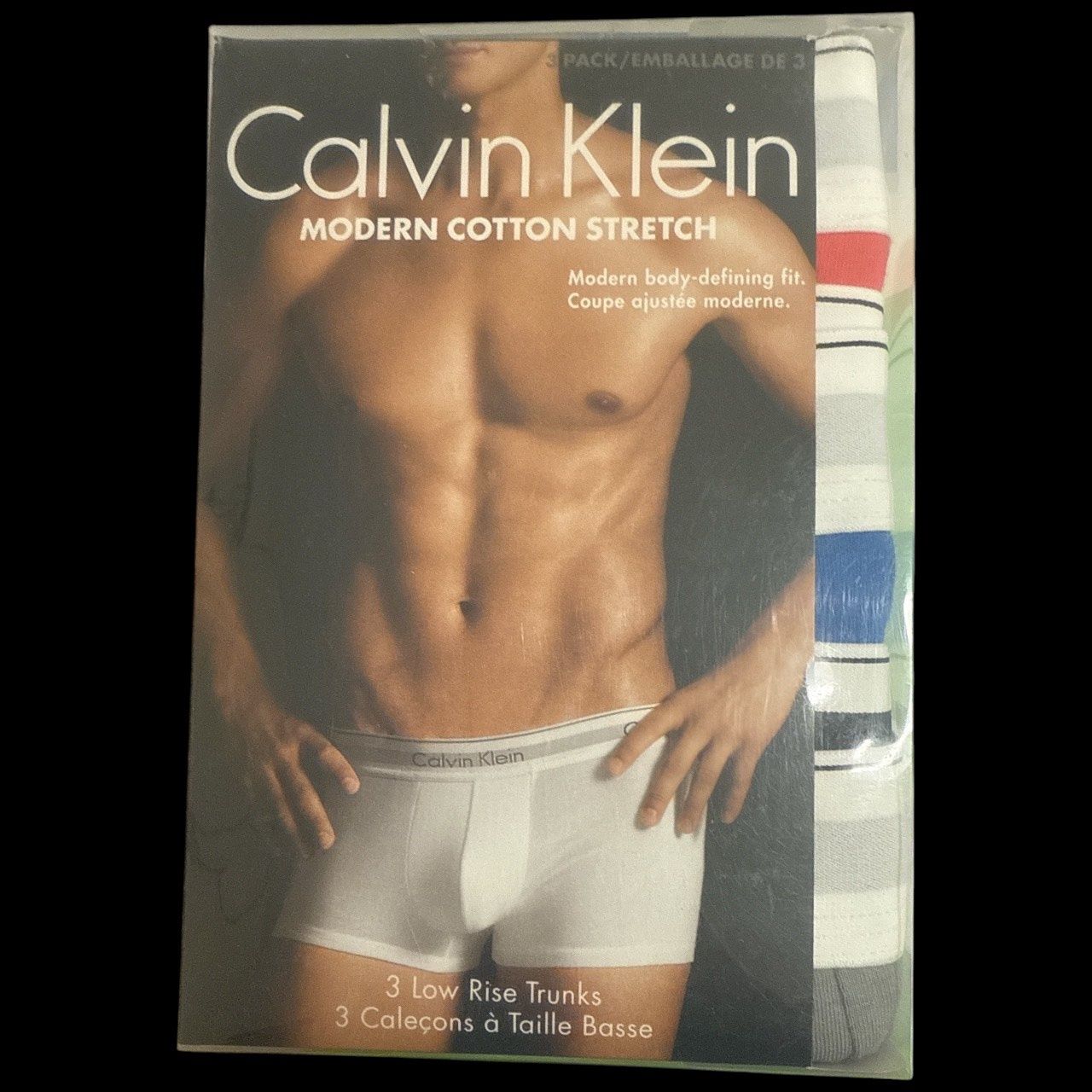 CALVIN KLEIN MODERN COTTON STRETCH LOW RISE TRUNKS