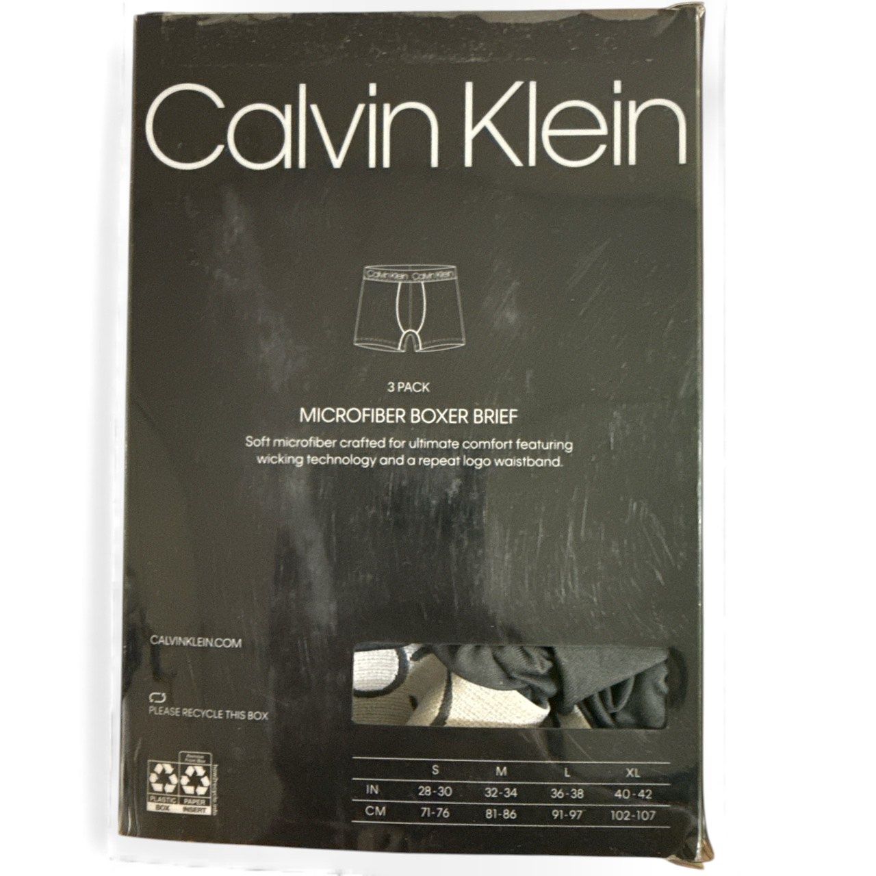 CALVIN KLEIN MICROFIBER BOXER BRIFS