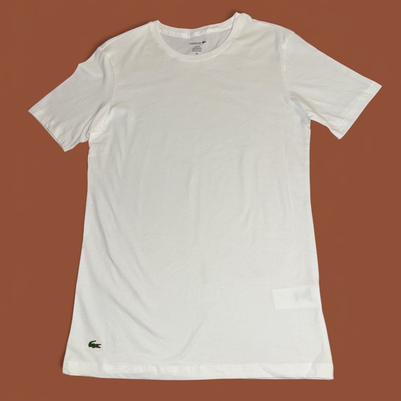 LACOSTE SLIM FIT UNDERWEAR T-SHIRT, Colour: WHITE, Size: M