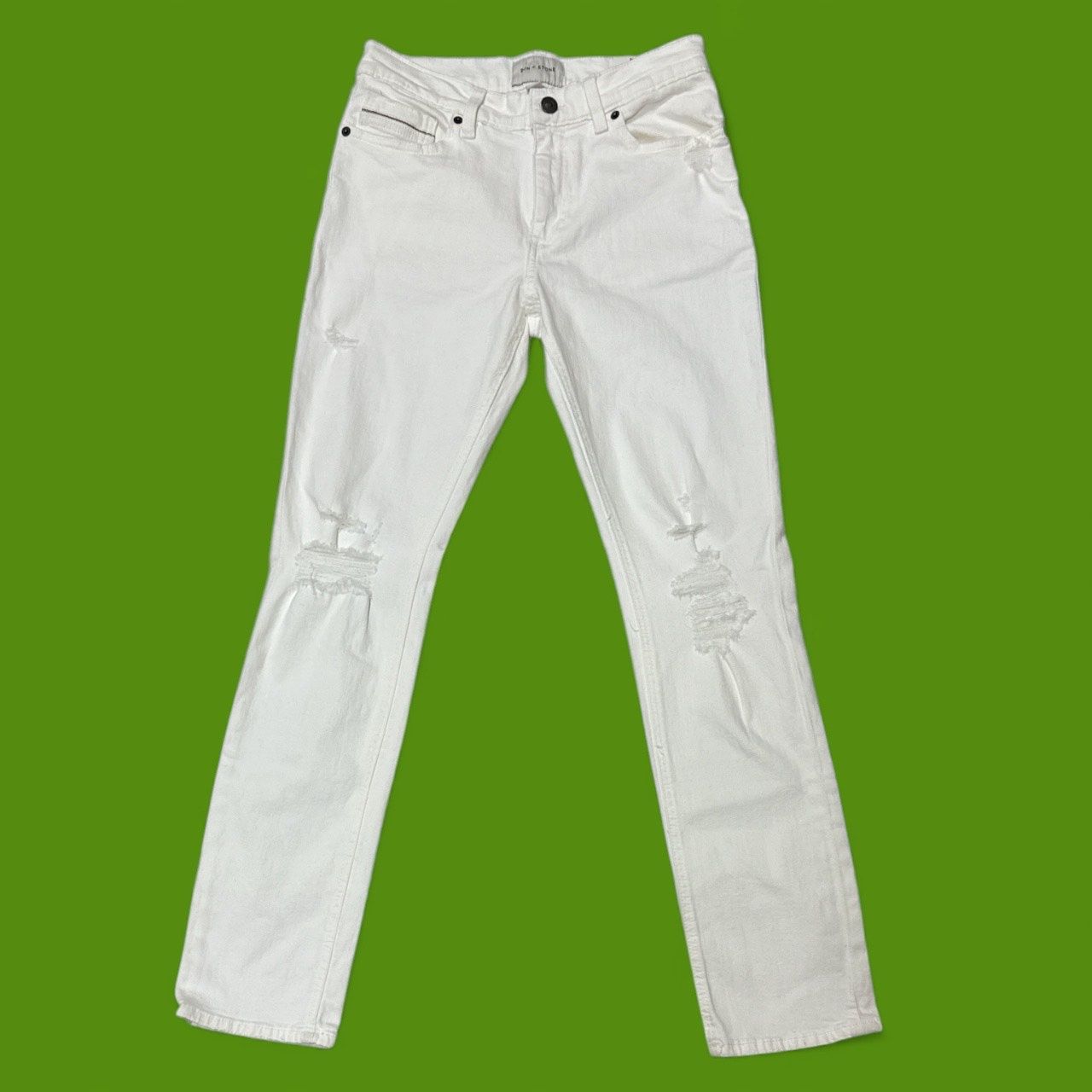 SUN + STONE MEN'S SLIM FIT JEANS