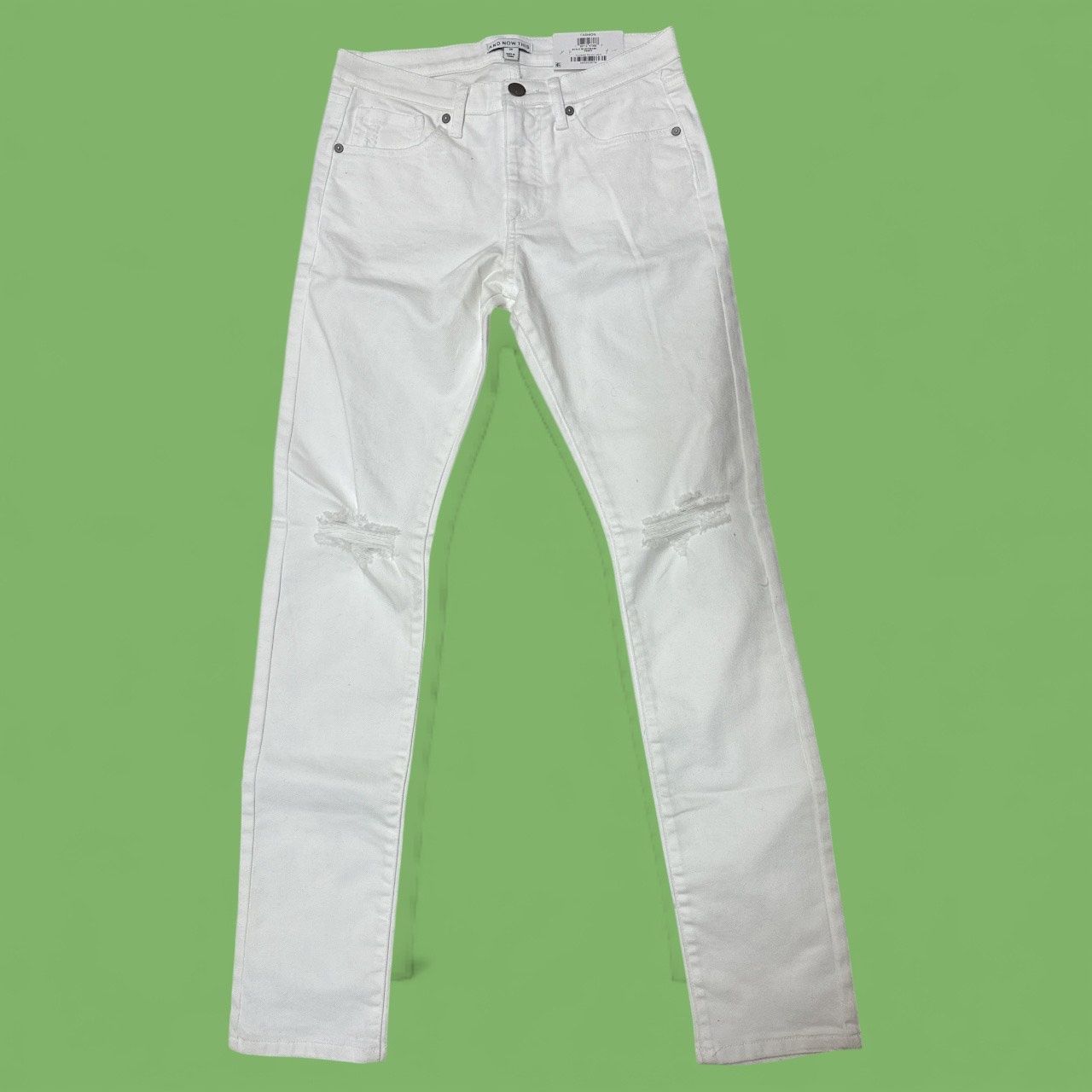 AND NOW THIS SKINNY JEANS, Colour: WHITE, Size: 29