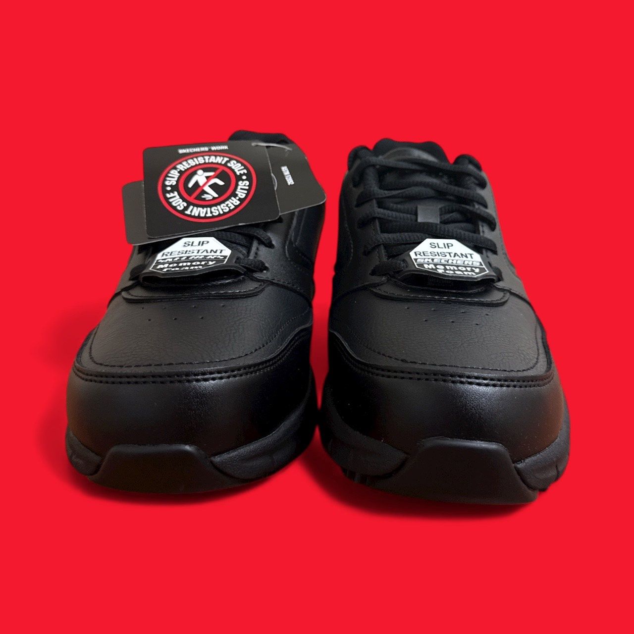 SKECHERS SLIP RESISTANT WORK SHOES