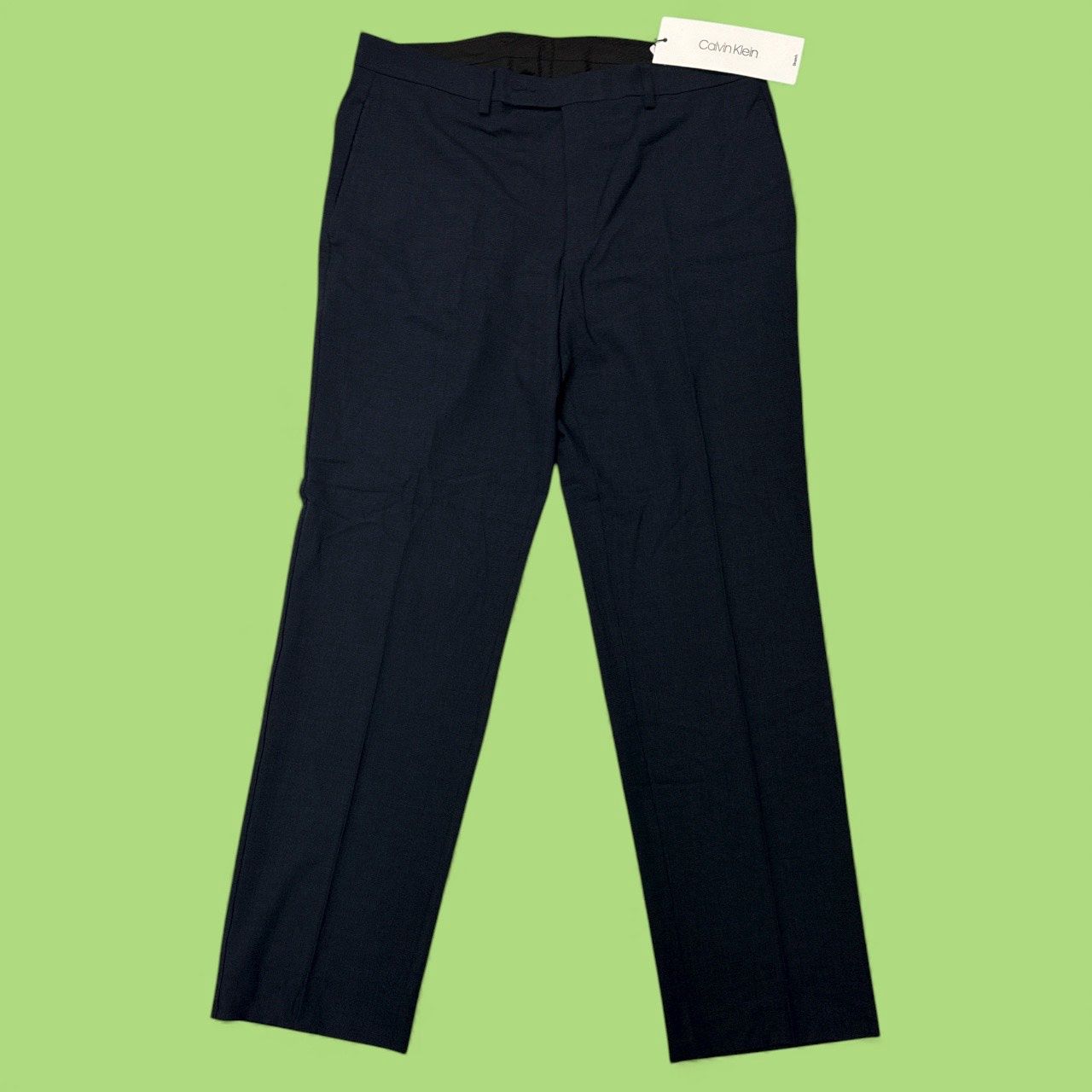 CALVIN KLEIN MEN&#39;S SUIT  PANTS, Colour: NAVY BLUE, Size: 36