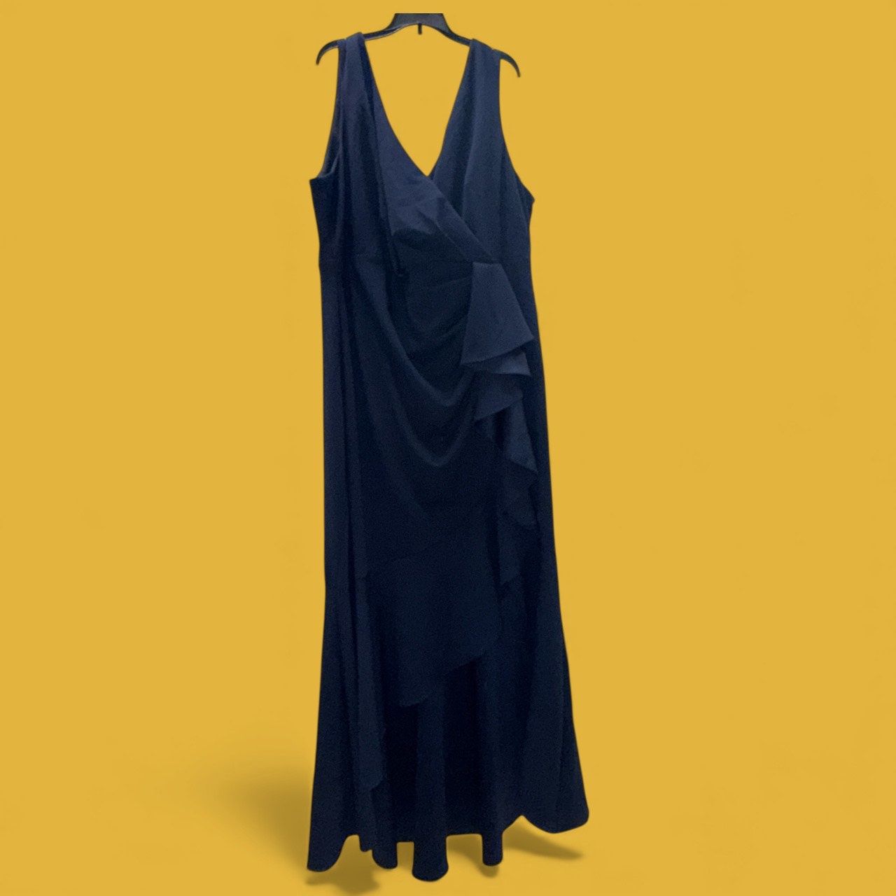 BETSY &amp; ADAM NAVY GOWN