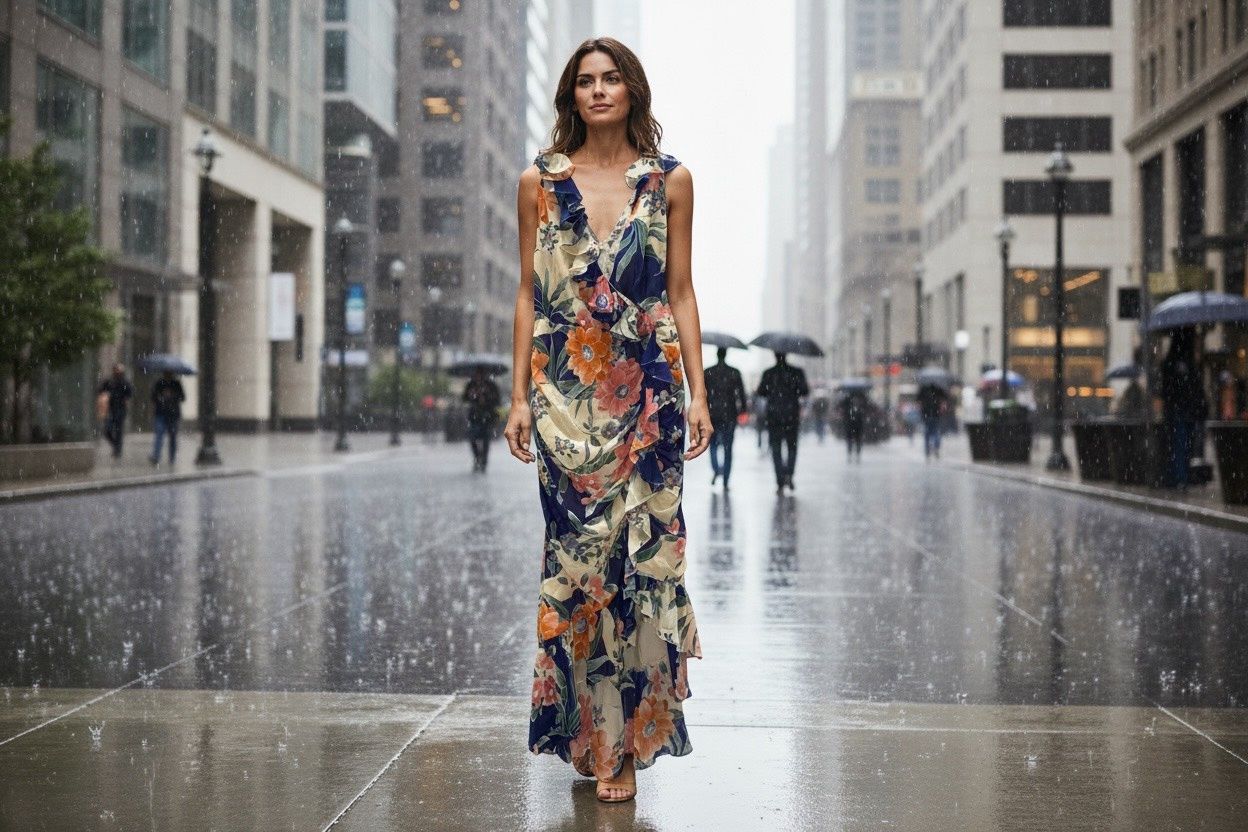 KENSIE DRESS, Colour: FLORAL, Size: 14