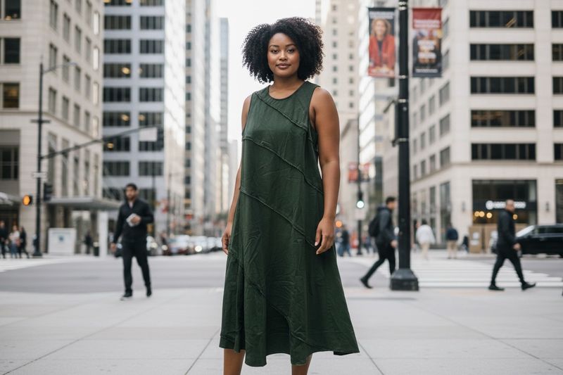 SIGNATURE BY ROBBIE BEE SLEEVELESS DRESS